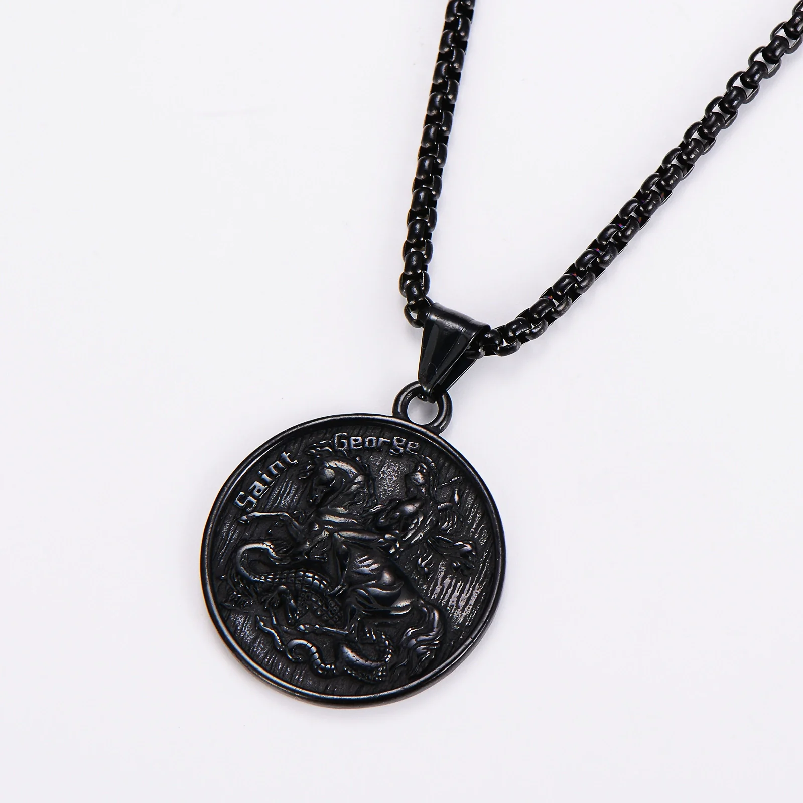 Wholesale Hip Hop Retro Pendant Necklace Stainless Steel Electroplated - Image 8