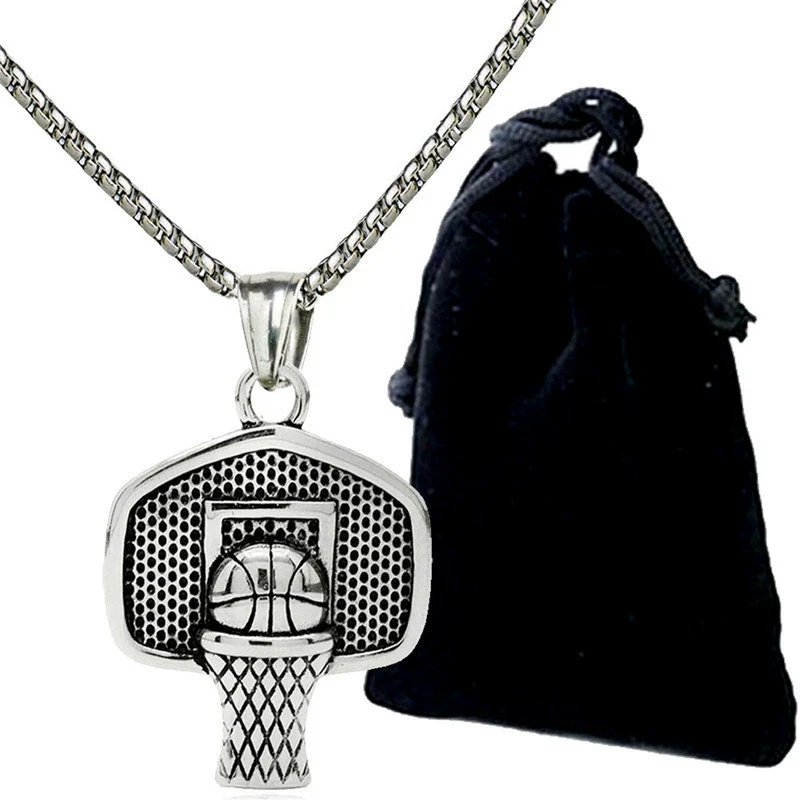 Wholesale Hiphop Jewelry Alloy Geometric Pendant With Electroplating And Bamboo Chain - Image 3