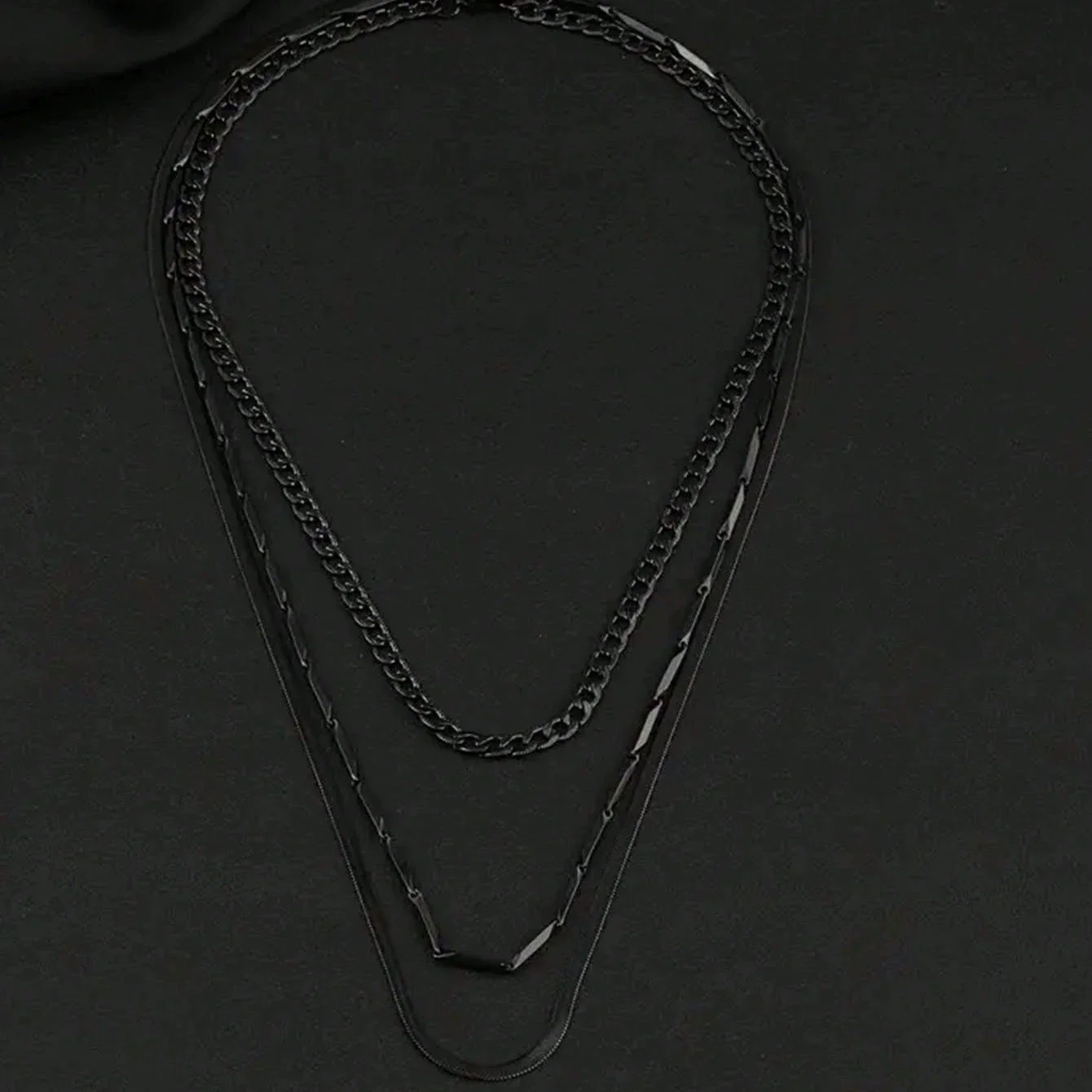 Wholesale Hiphop Snake Bone Chain Titanium Steel Geometric Style Nonwelded Unisex - Image 2