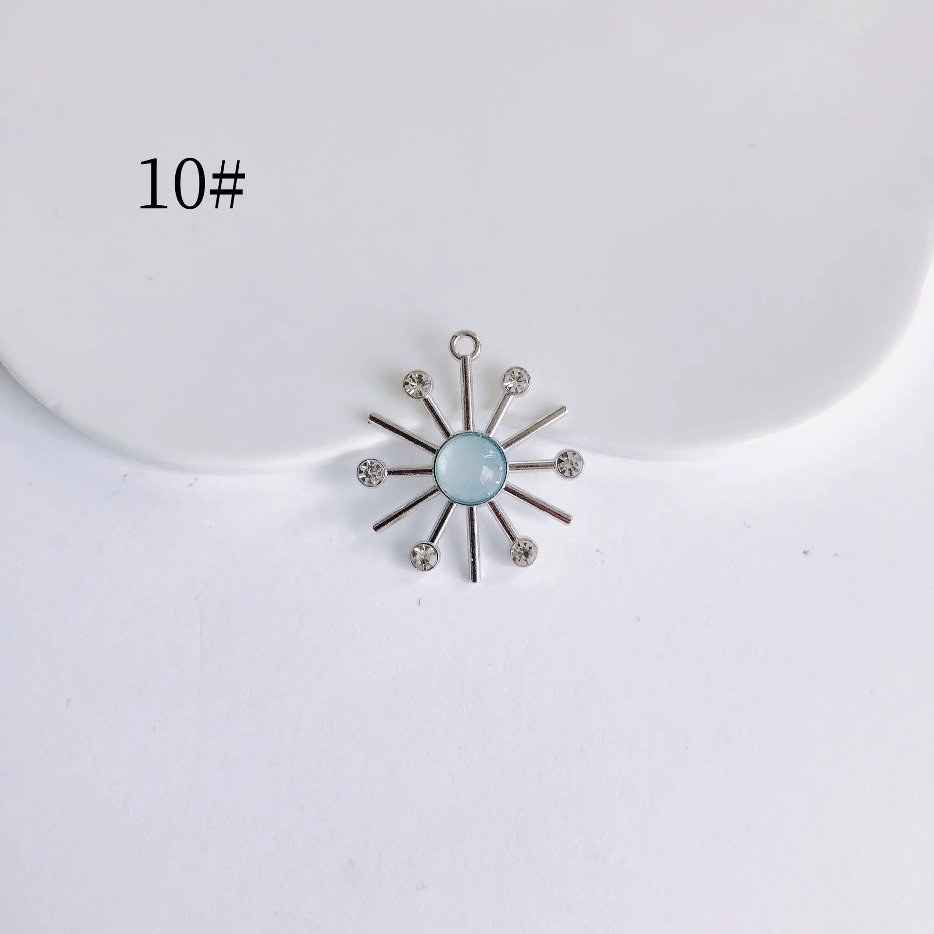 Wholesale Ins Style Alloy Jewelry With Sunflower And Little Devil Flower Bow Handmade With Electroplating - Image 15