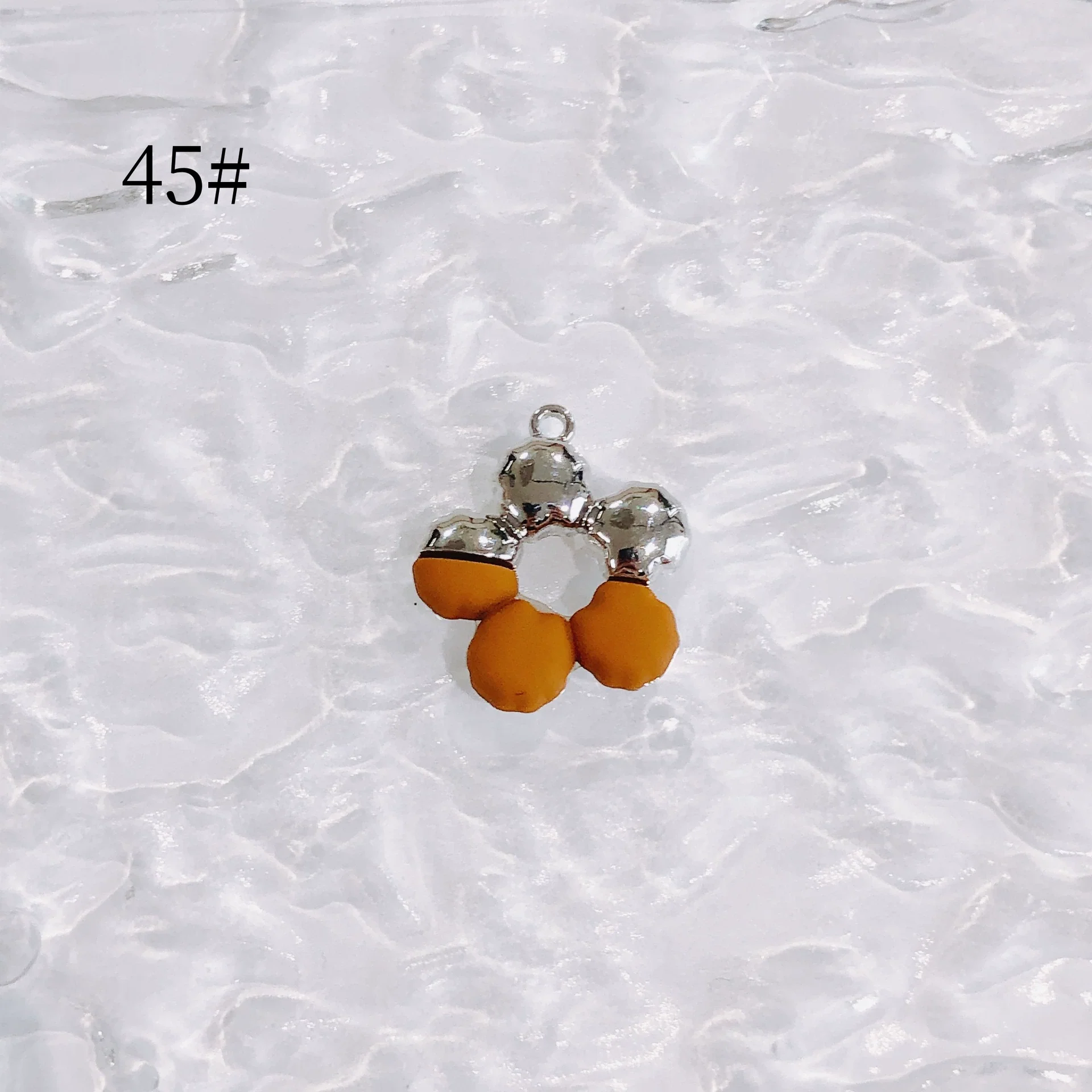 Wholesale Ins Style Alloy Jewelry With Sunflower And Little Devil Flower Bow Handmade With Electroplating - Image 50