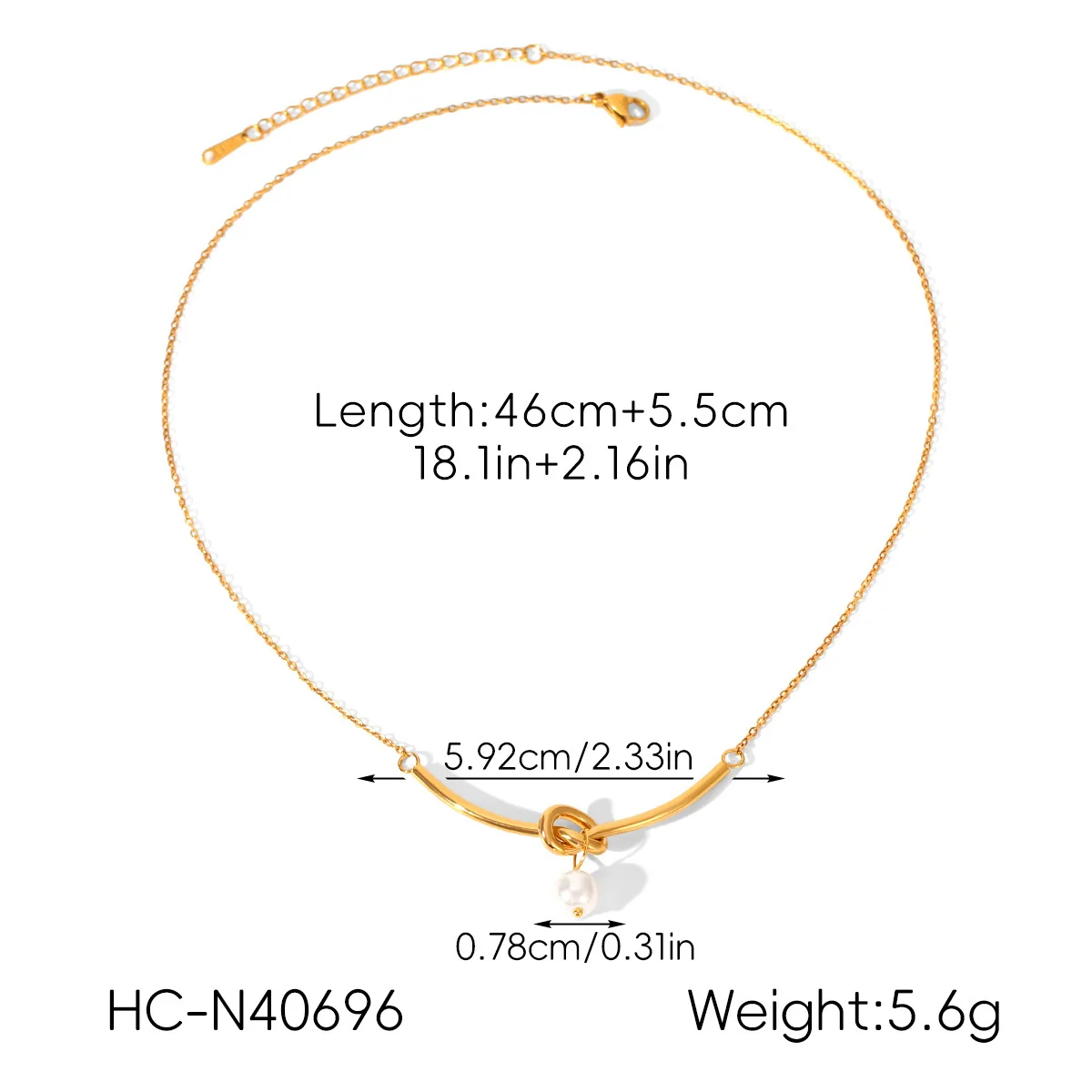 Wholesale Ins Style Minimalist Geometric Stainless Steel Electroplated Ochain Pendant Necklace For Women - Image 6