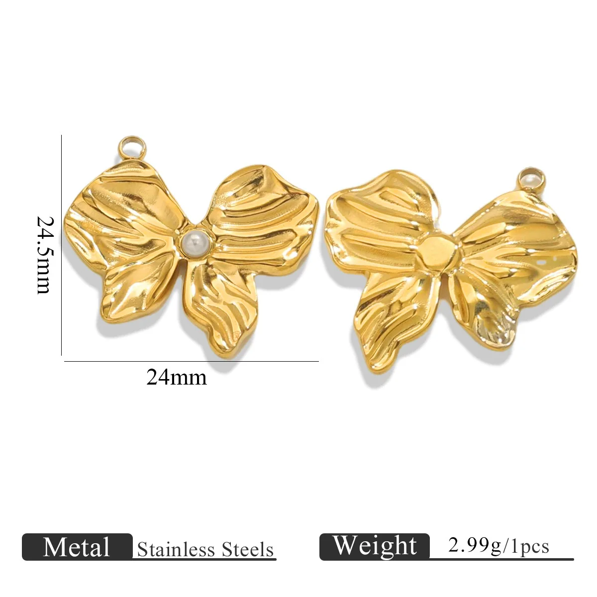Wholesale Ins Style Stainless Steel Imitation Pearl Pendant Jewelry Accessories With 18K Gold Electroplated Totem Pattern Handmade - Image 13