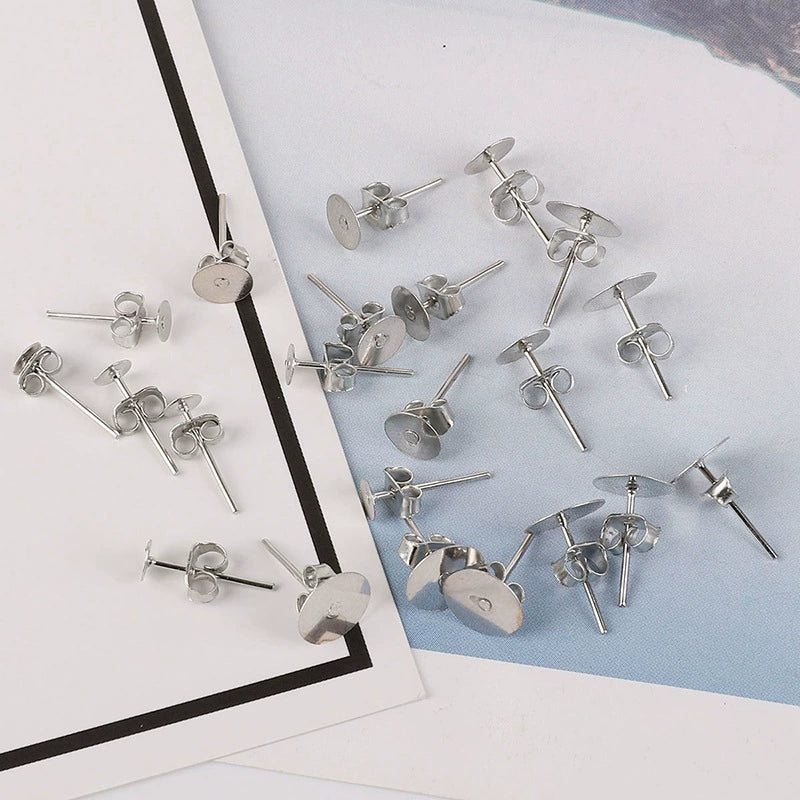 Wholesale Iron Earplugs For Handmade Earrings Jewelry Accessories - Image 4