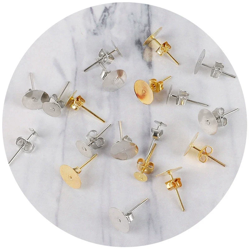 Wholesale Iron Earplugs For Handmade Earrings Jewelry Accessories - Image 5