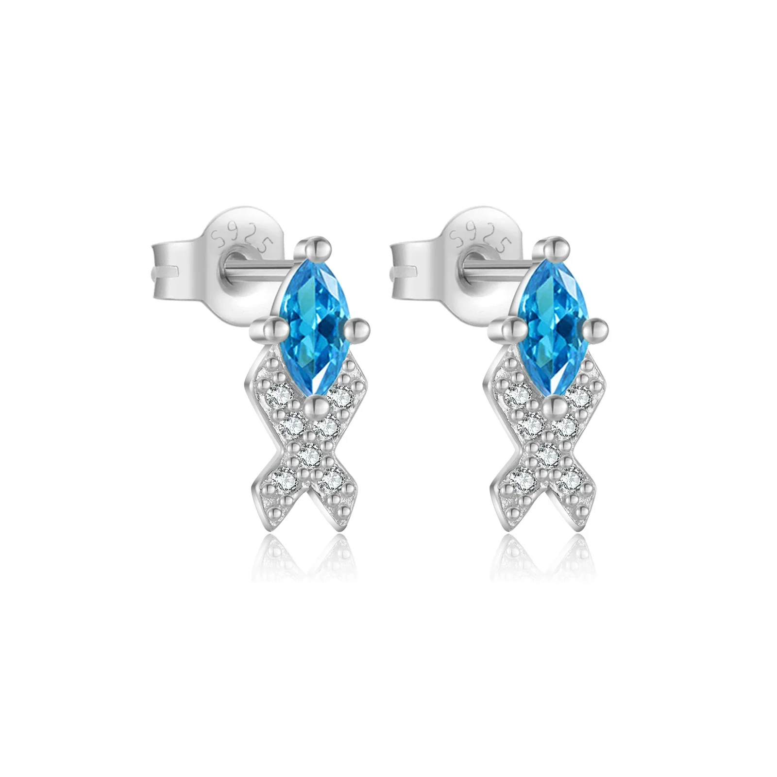 Wholesale Jewelry 925 Sterling Silver Irregular Geometric Design Necklace And Earring Set - Image 8