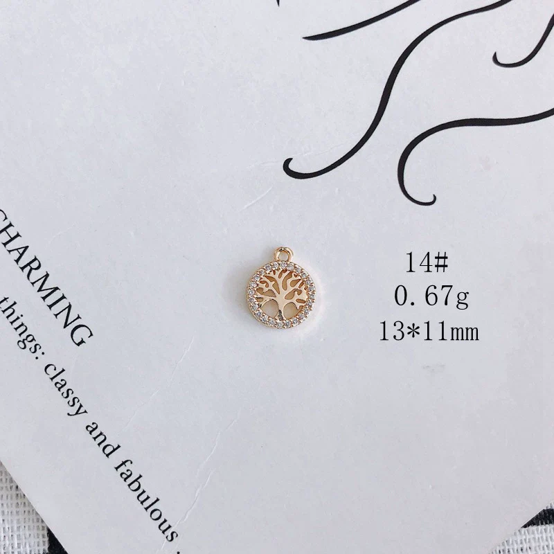 Wholesale Jewelry Accessories Copper And Zircon Inlaid Love Moon Wings Cross Pendant - Image 19