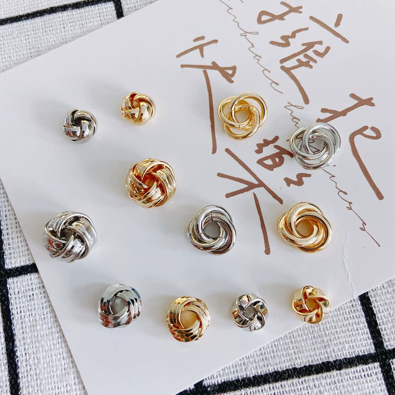 Wholesale Jewelry Accessories Copper With Copper Plating And Gold Beads For Ring Earrings Necklace - Image 3
