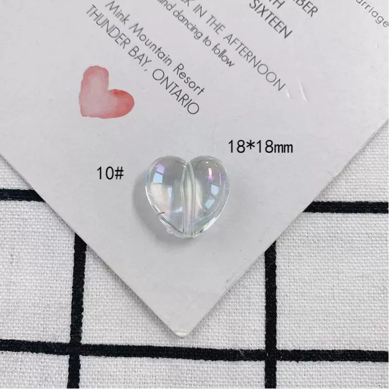 Wholesale Jewelry Accessories Plastic Resin Geometric Round Flower Love Pendant - Image 15