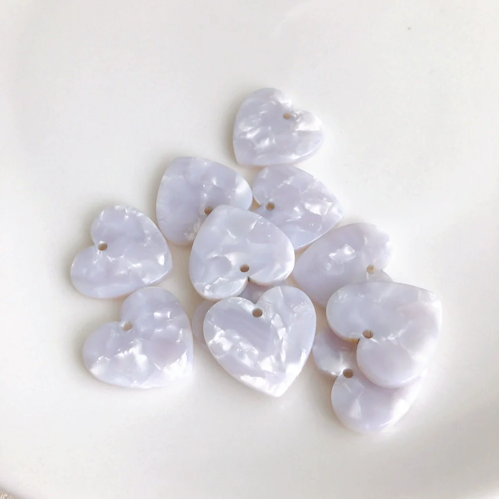 Wholesale Jewelry Accessories Plastic Resin Love Art Earrings Bracelet Pendant Harajuku Style - Image 10