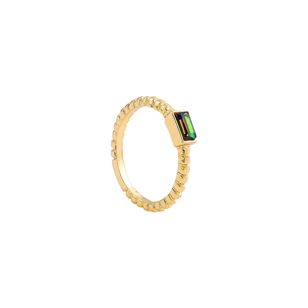 Wholesale Jewelry Alloy Geometric Diamond Twist Rope Ring For Women - Image 14