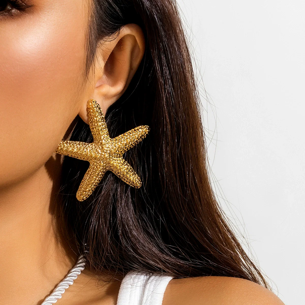 Wholesale Jewelry Alloy Star Exaggerated Handmade Pendant Necklace For Women - Image 7