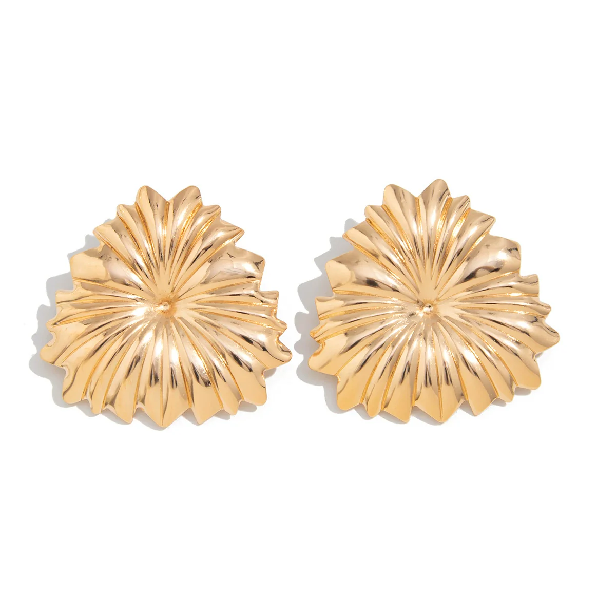 Wholesale Jewelry Alloyacrylic Drill Geometric Retro Simple Ring Electroplating - Image 5