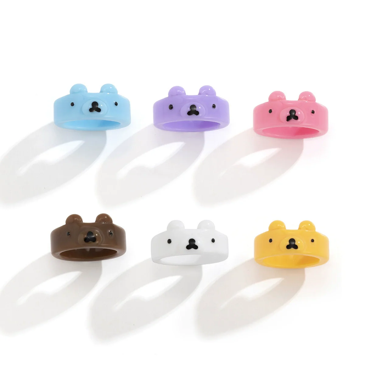 Wholesale Jewelry Animal Resin Ring Geometric Style Women's - Image 5