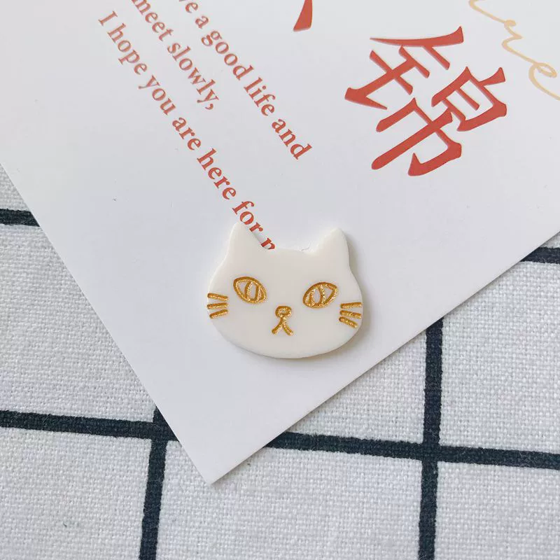 Wholesale Jewelry Base Accessories Plastic Resin Cat Fashion Trend Cute Style - Image 6