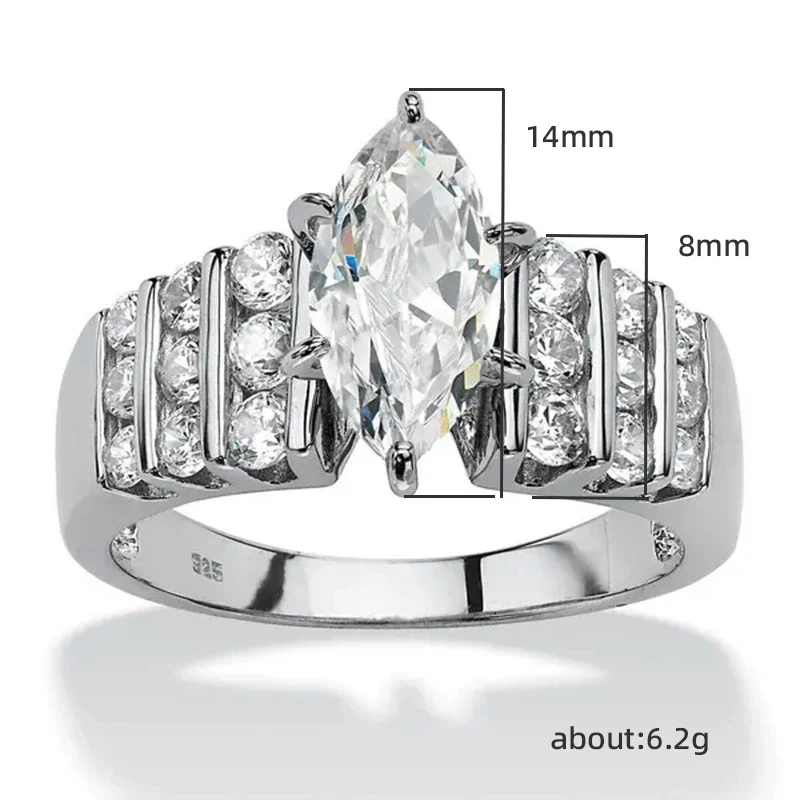 Wholesale Jewelry Copper Geometric Ring For Women And Unisex With Zircon - Image 4