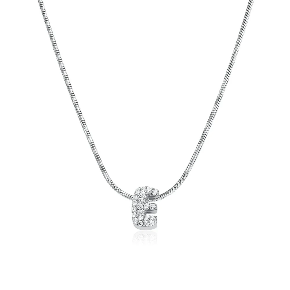Wholesale Jewelry Copper Inlaid Zircon Letter Pendant Necklace Light Luxury Style - Image 13