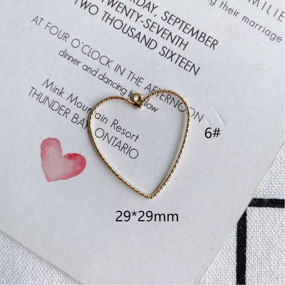 Wholesale Jewelry Copper Pendant With Simple Geometric Shapes Round Square Real Gold Plating Accessories - Image 11