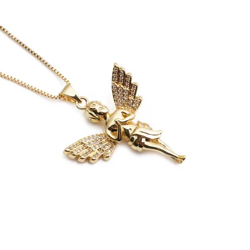 Wholesale Jewelry Copper Zircon Cross Animals Zodiac Microinlay Pendant Necklace - Image 14
