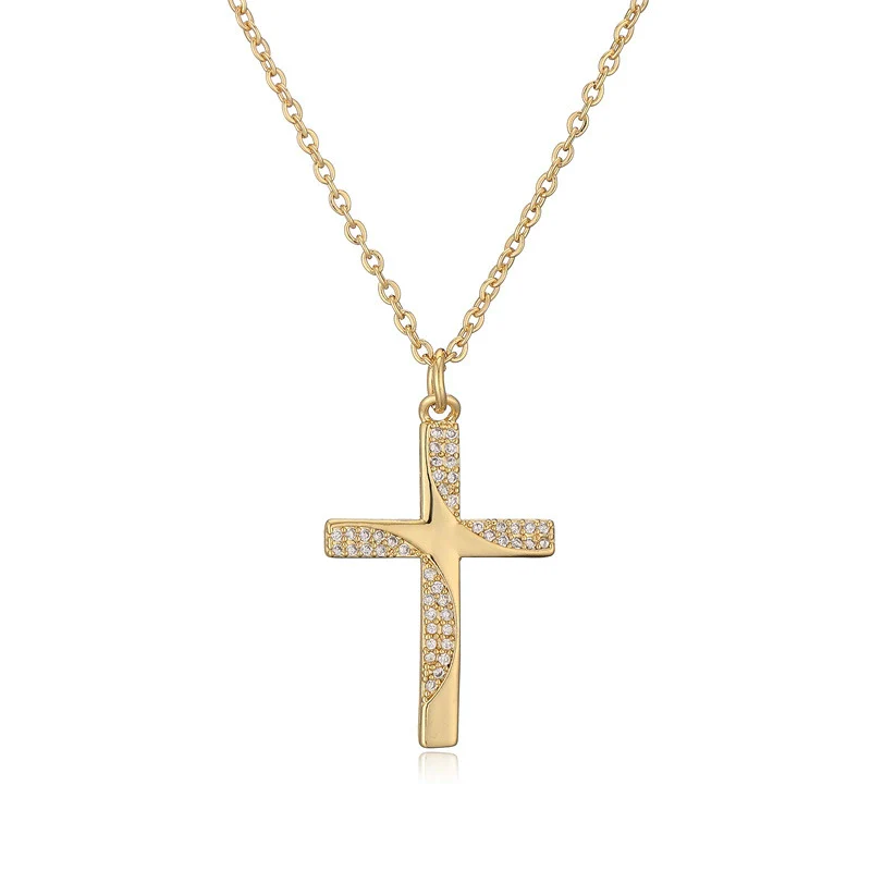 Wholesale Jewelry Copper Zircon Cross Animals Zodiac Microinlay Pendant Necklace - Image 5