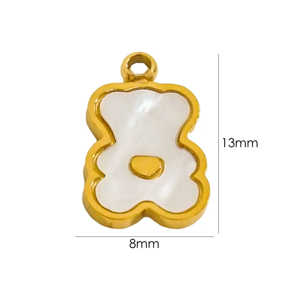 Wholesale Jewelry Freshwater Shell Inlay Stainless Steel Light Luxury Pendant - Image 10