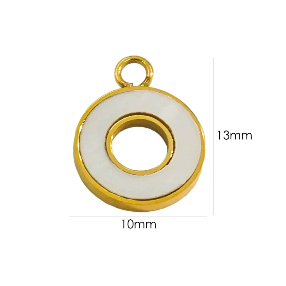 Wholesale Jewelry Freshwater Shell Inlay Stainless Steel Light Luxury Pendant - Image 15