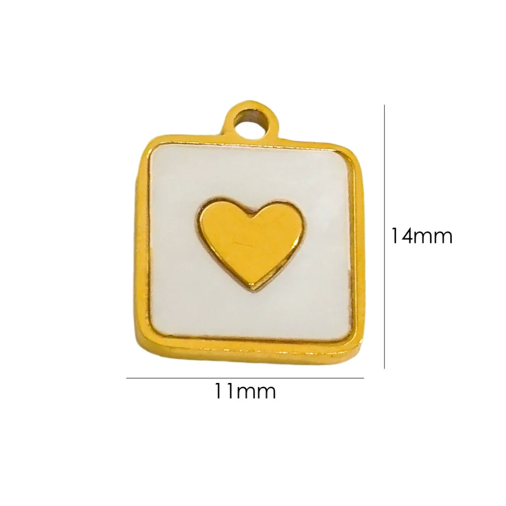 Wholesale Jewelry Freshwater Shell Inlay Stainless Steel Light Luxury Pendant - Image 17