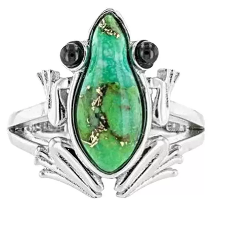 Wholesale Jewelry Frog Combination Alloy Geometric Electroplated - Image 5