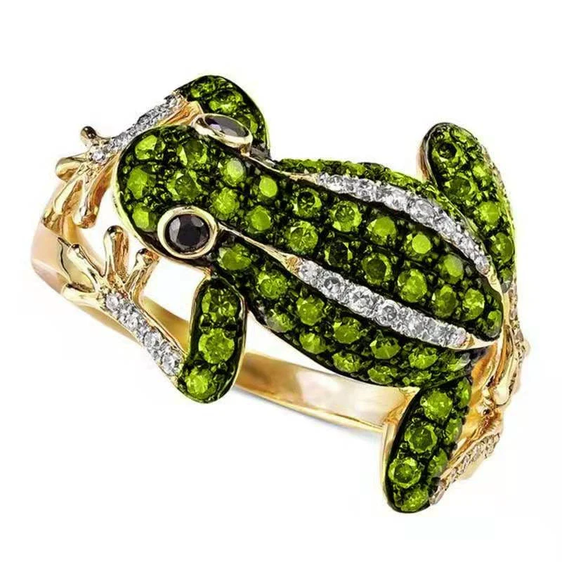 Wholesale Jewelry Frog Combination Alloy Geometric Electroplated - Image 8