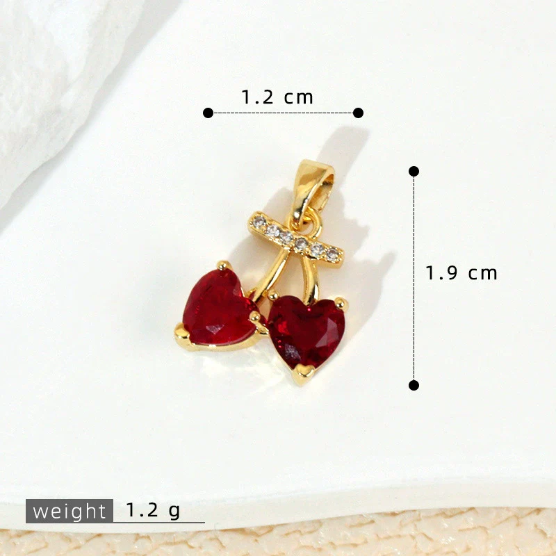 Wholesale Jewelry Fruit Style Copper Pendant Necklace With Electroplating - Image 23