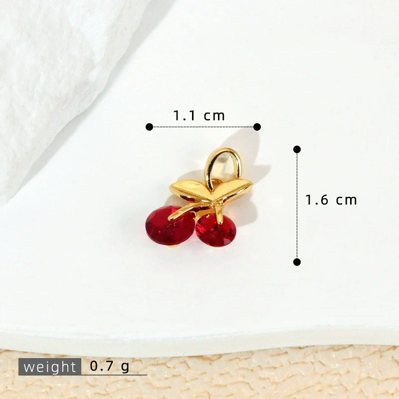 Wholesale Jewelry Fruit Style Copper Pendant Necklace With Electroplating - Image 28