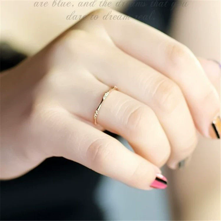 Wholesale Jewelry Geometric Copper Women's Ring With Electroplating - Image 6