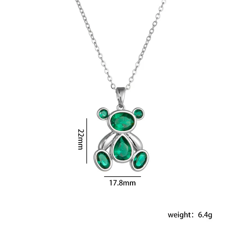 Wholesale Jewelry Light Luxury Style Copper Plated Animals Zodiac Pendant Necklace For Women - Image 8
