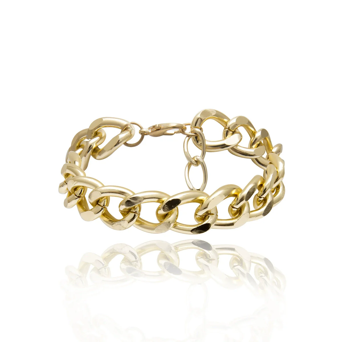Wholesale Jewelry Metal Geometric Punk Anklet For Women - Image 5