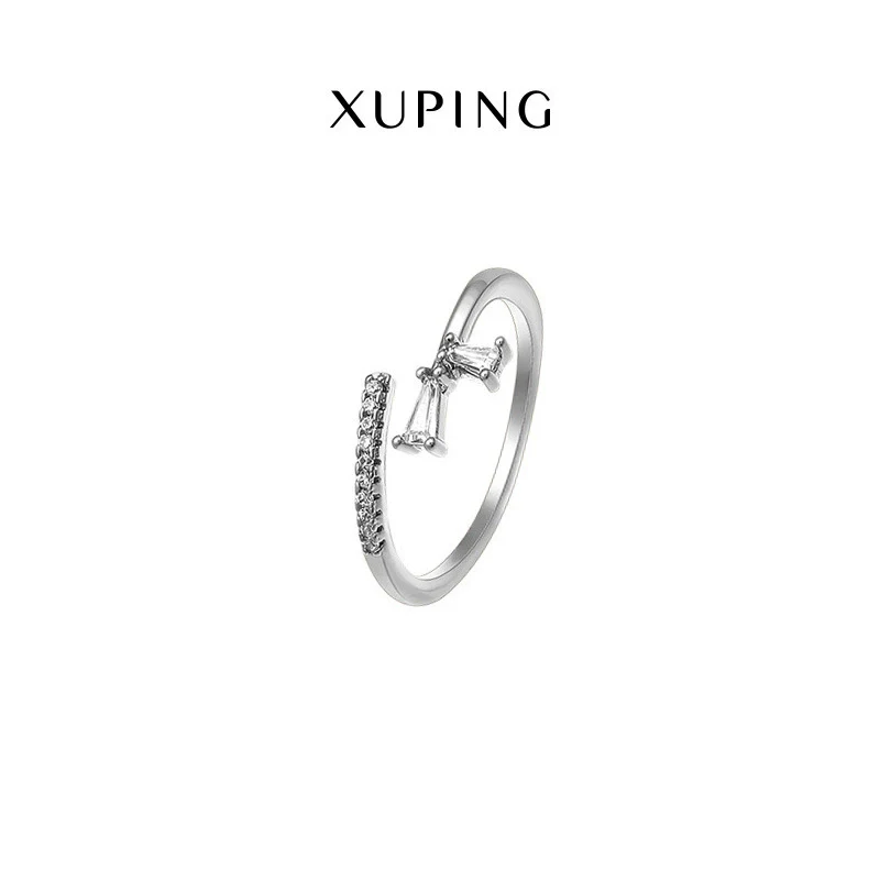 Wholesale Jewelry Minimalist Style Open Ring Copper Alloy Plated 18K Gold Women's - Image 5