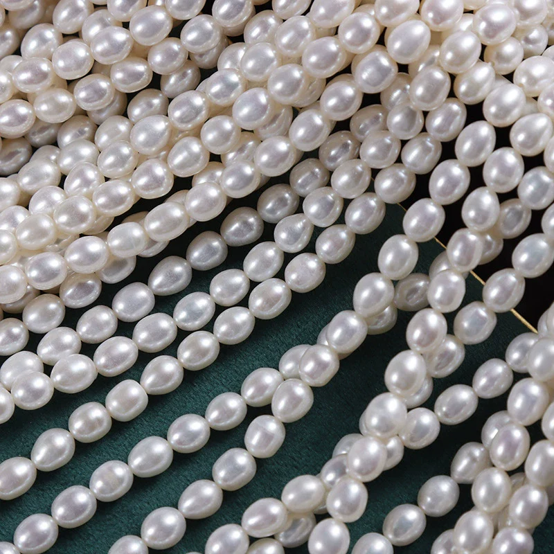 Wholesale Jewelry Natural Freshwater Pearl Naked Beads For Diy Handworn Jewelry Materials - Image 2
