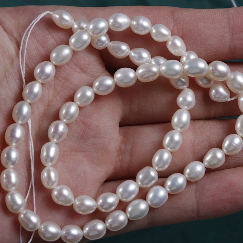 Wholesale Jewelry Natural Freshwater Pearl Naked Beads For Diy Handworn Jewelry Materials - Image 3