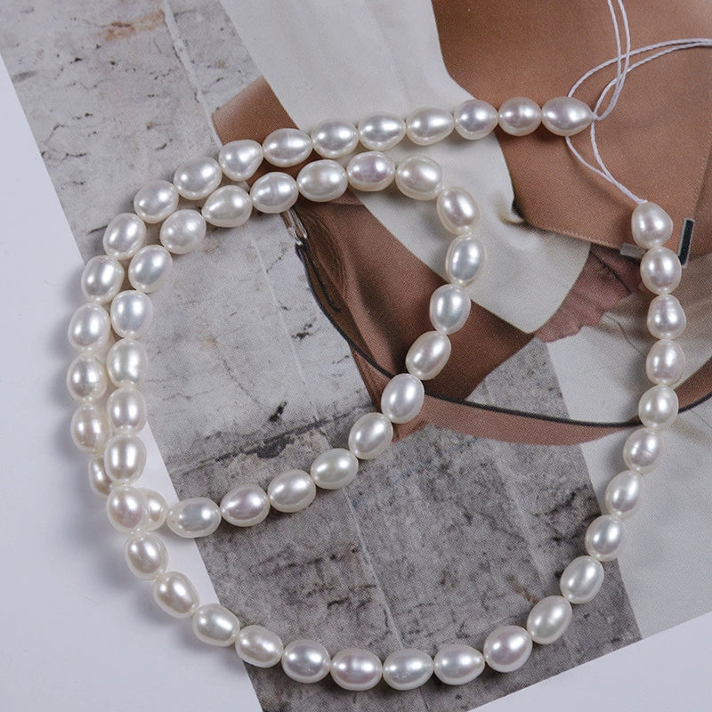 Wholesale Jewelry Natural Freshwater Pearl Naked Beads For Diy Handworn Jewelry Materials - Image 5