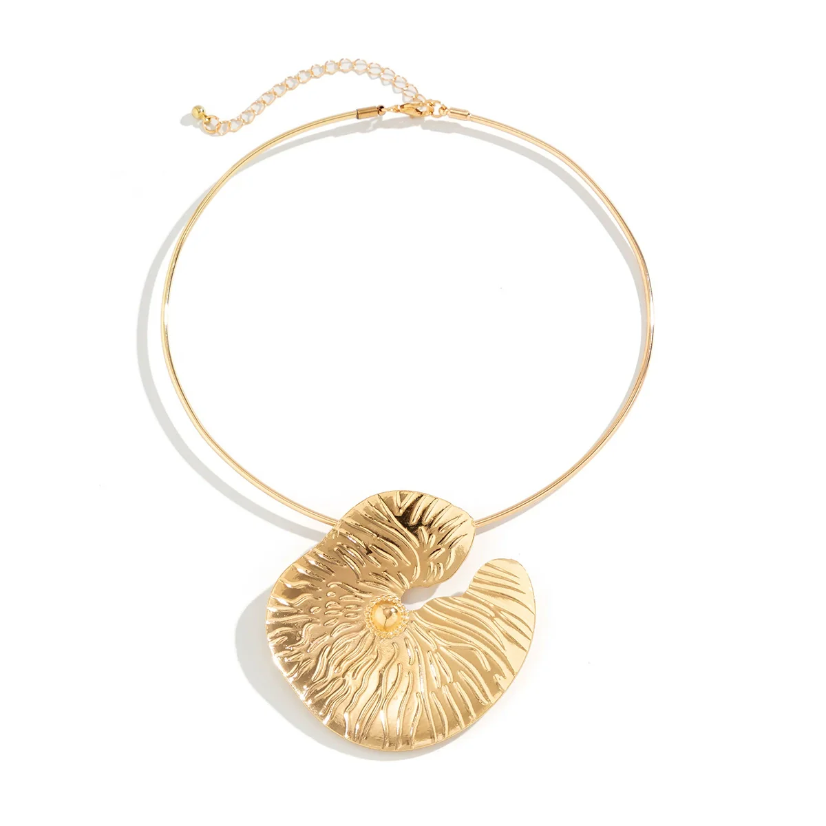 Wholesale Jewelry Punk Style Alloy Collar Necklace With Flower Pattern And Electroplating Treatment For Women - Image 5