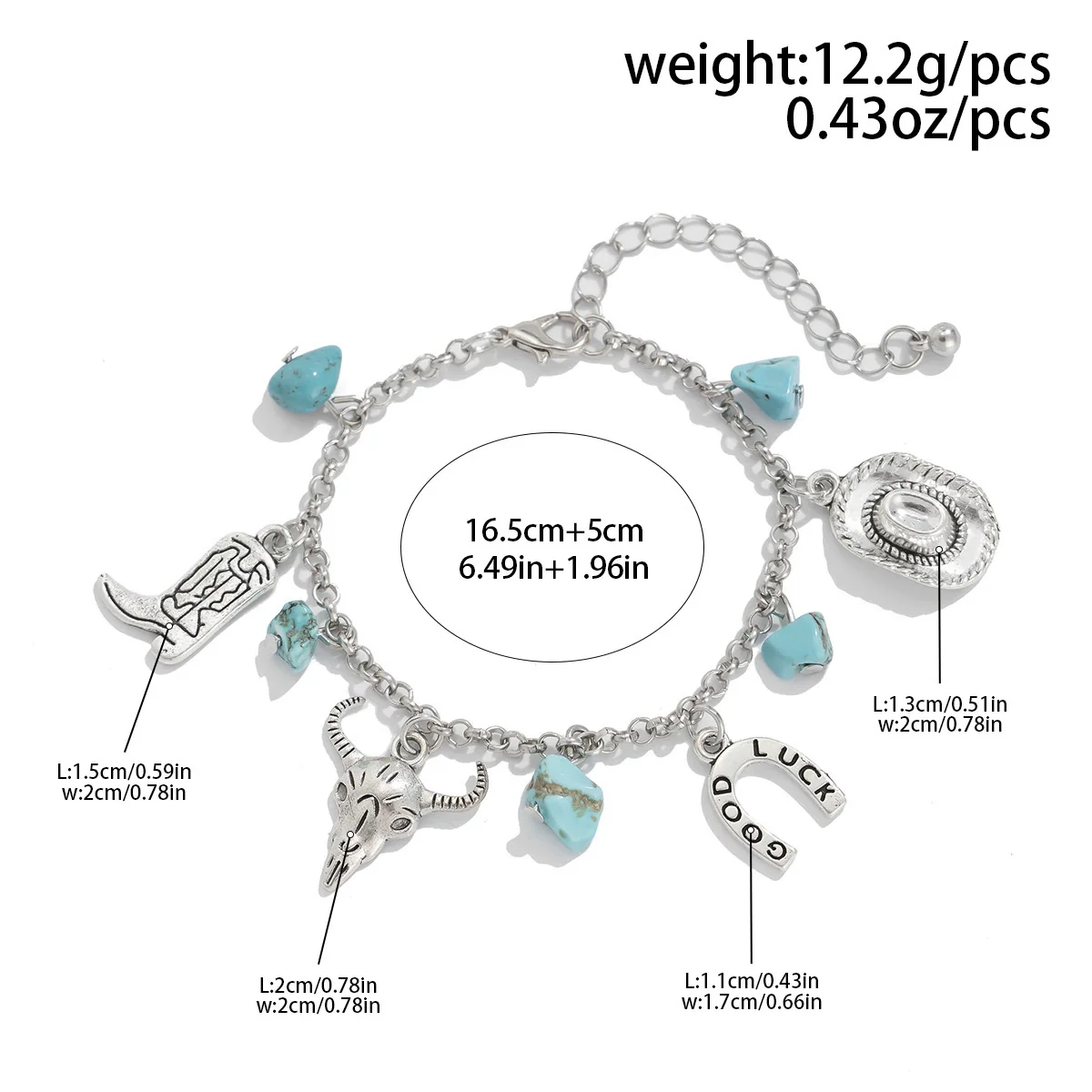 Wholesale Jewelry Retro Style Alloy Geometric Cow Head Clavicle Necklace For Women With Electroplating Treatment - Image 5