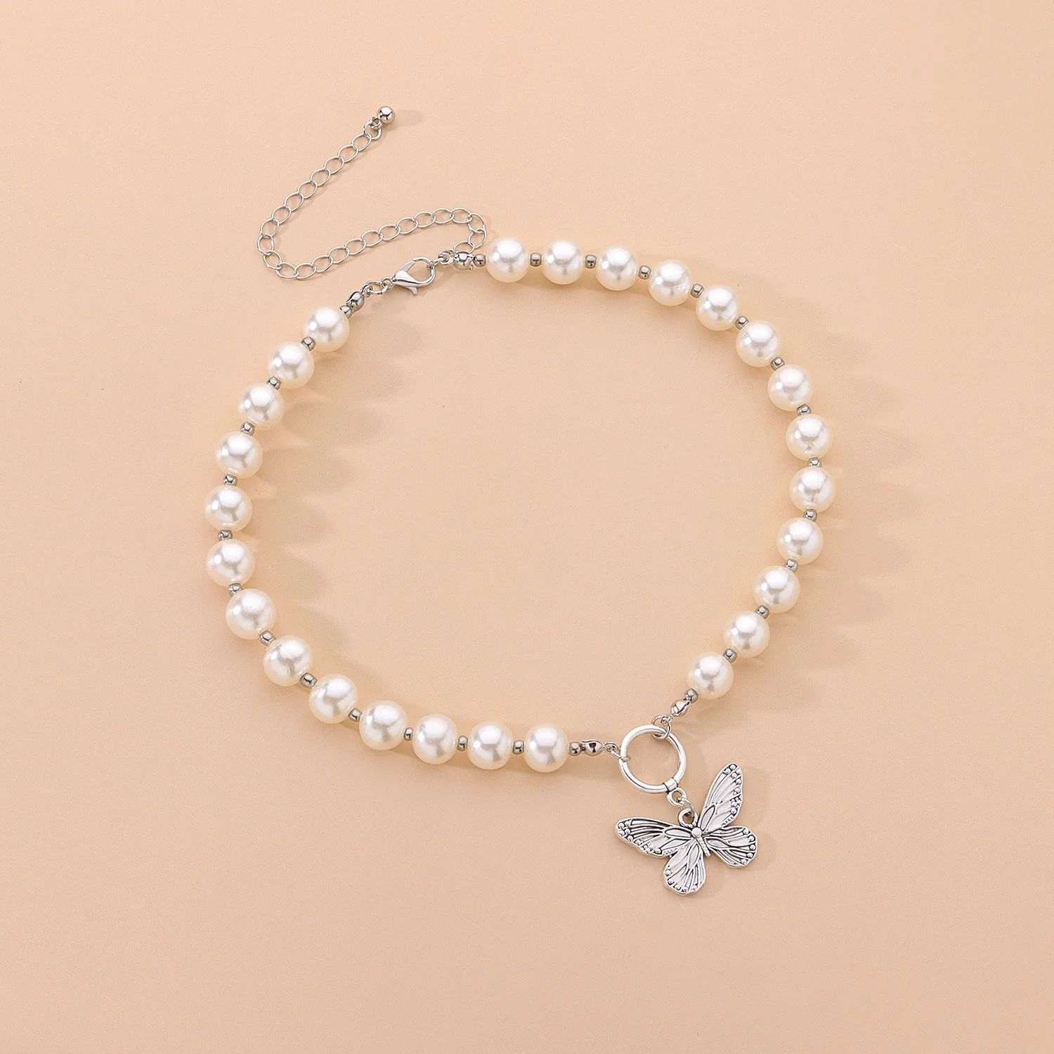 Wholesale Jewelry Retro Style Butterfly Alloy Pendant Jewelry With Electroplating For Women - Image 4