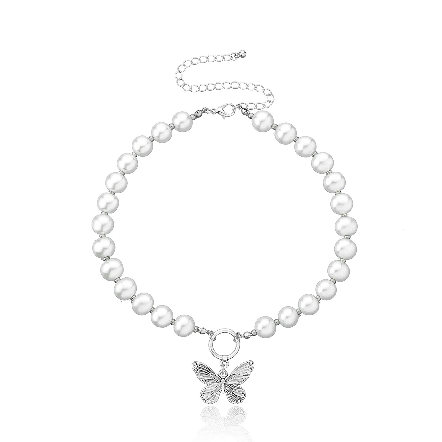 Wholesale Jewelry Retro Style Butterfly Alloy Pendant Jewelry With Electroplating For Women - Image 6
