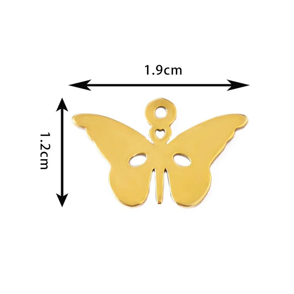 Wholesale Jewelry Stainless Steel Animal Shaped Pendant With Electroplating - Image 16