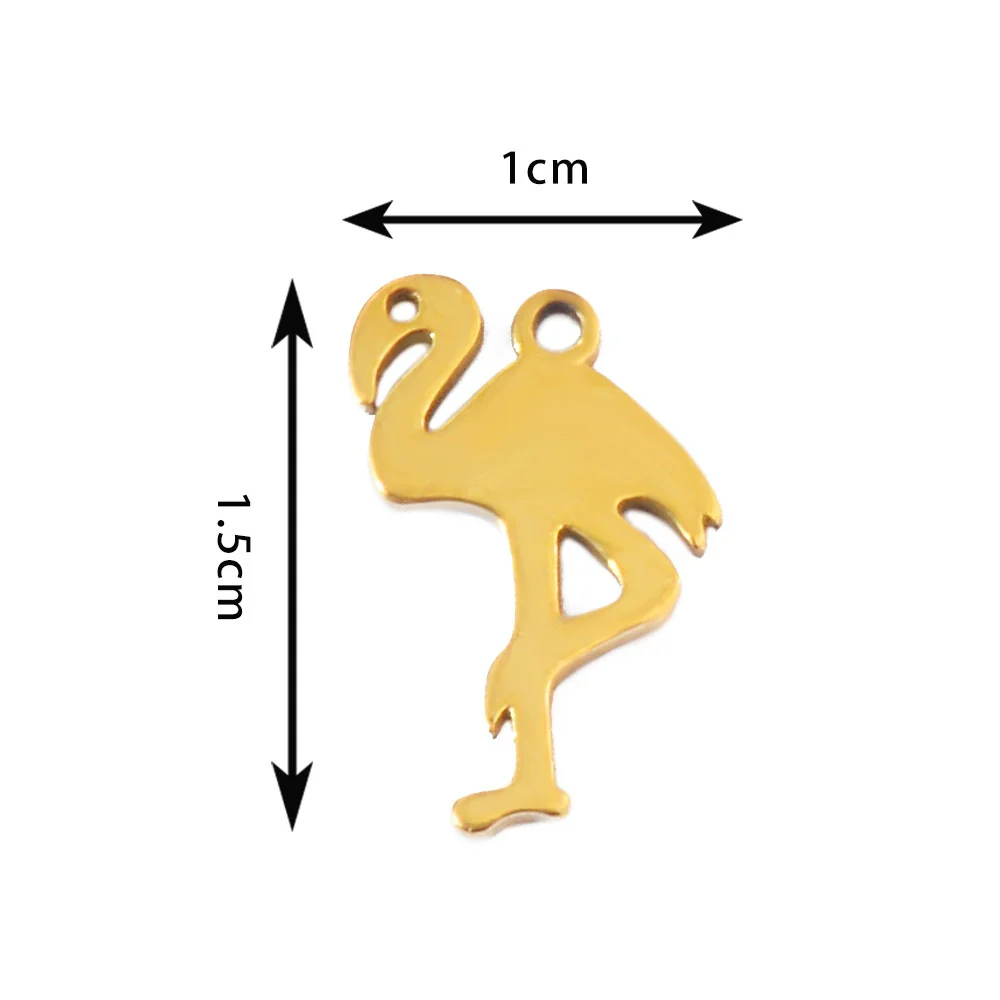 Wholesale Jewelry Stainless Steel Animal Shaped Pendant With Electroplating - Image 18