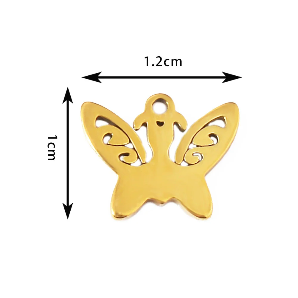 Wholesale Jewelry Stainless Steel Animal Shaped Pendant With Electroplating - Image 8