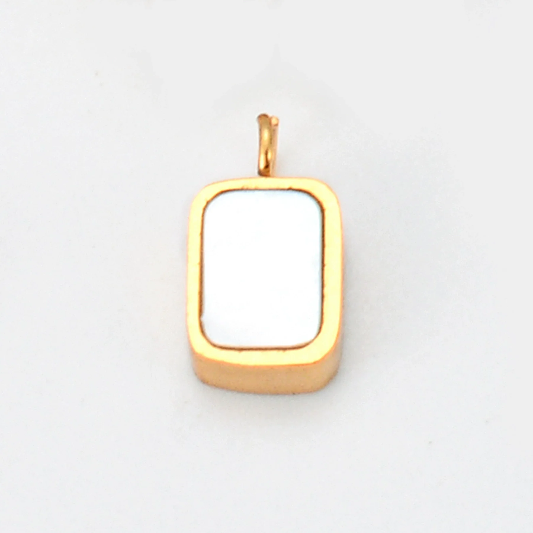Wholesale Jewelry Stainless Steel Butterfly Bear Love Four Leaf Clover Pendant 18K Gold Plated - Image 13