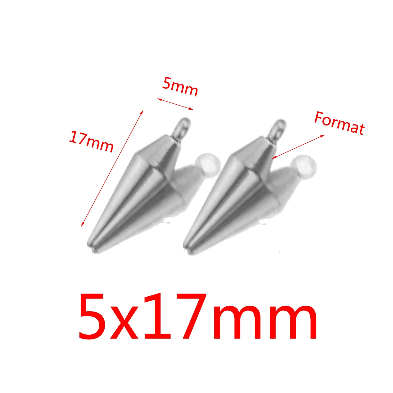 Wholesale Jewelry Stainless Steel Conical Pendant Electroplated Simple Earrings Accessories - Image 7