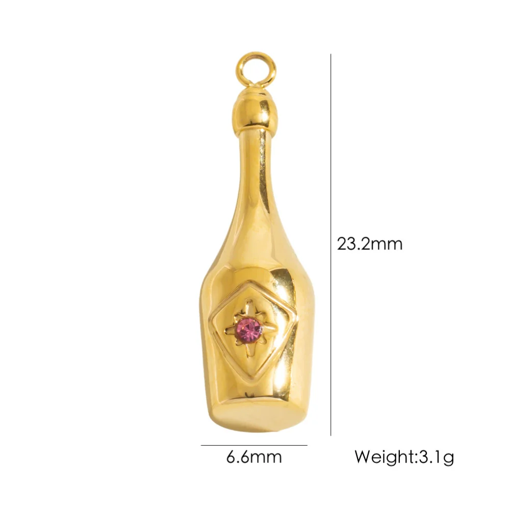 Wholesale Jewelry Stainless Steel Geometric Electroplated Accessories For Women - Image 17