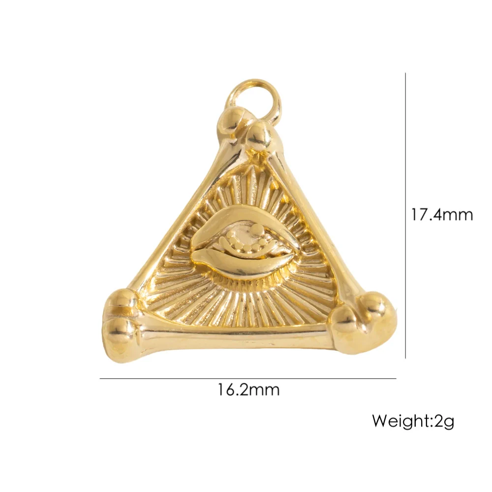 Wholesale Jewelry Stainless Steel Geometric Electroplated Accessories For Women - Image 23