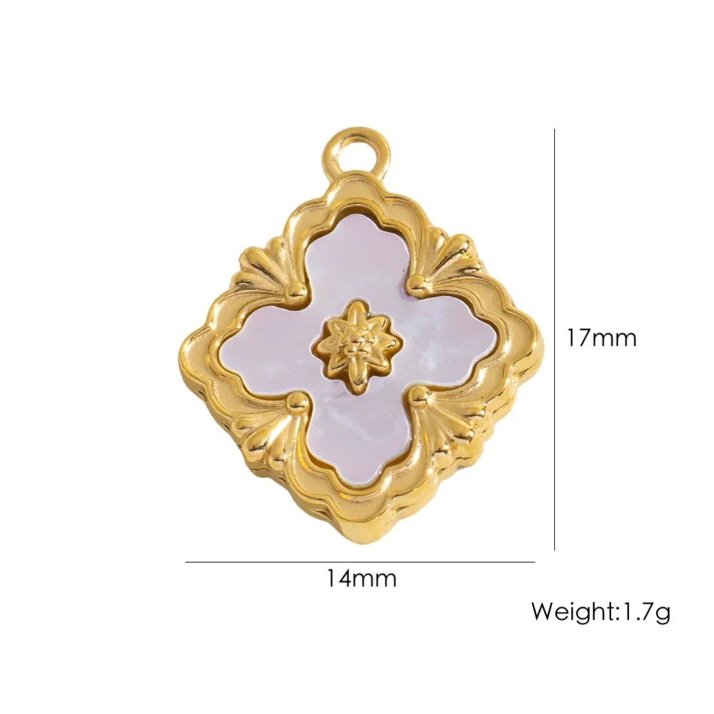 Wholesale Jewelry Stainless Steel Geometric Electroplated Accessories For Women - Image 26